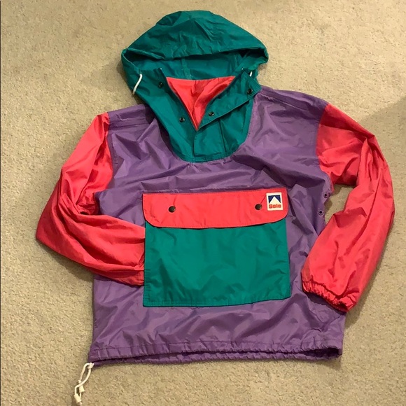 solo Jackets & Blazers - Convertible rare Solo color block 90’s jacket